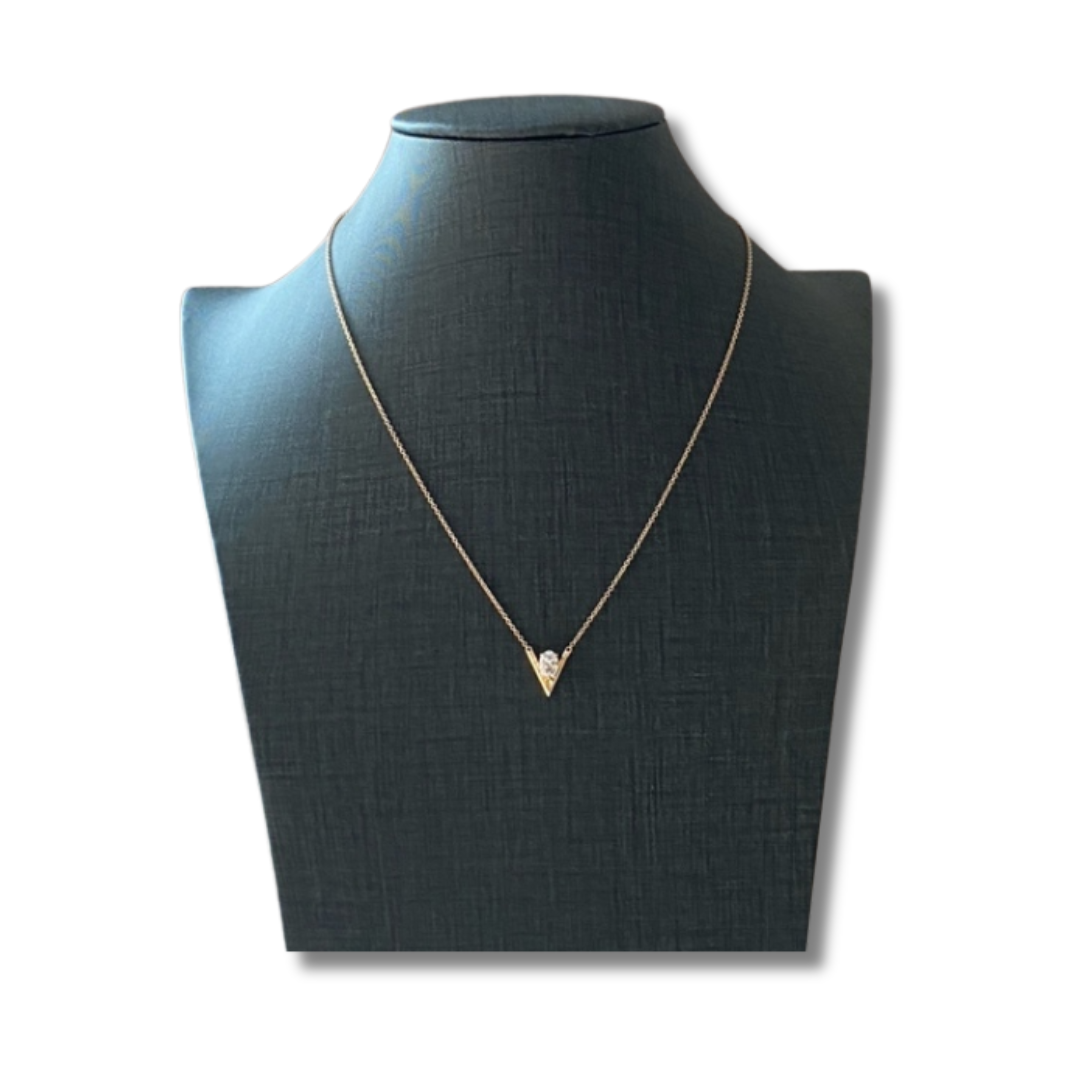 V-Diamond Necklace