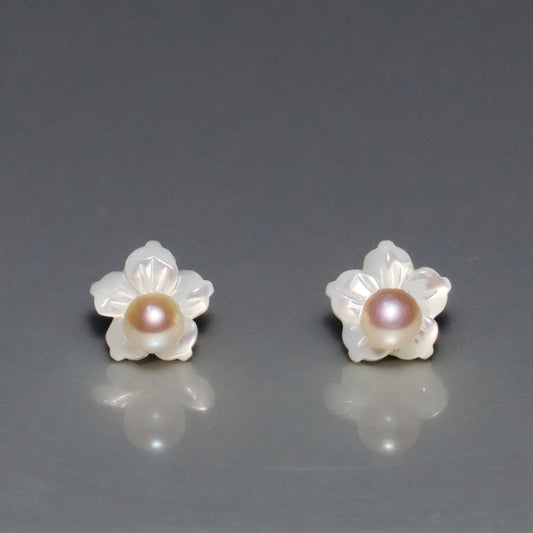 Sakura Pearl Earrings