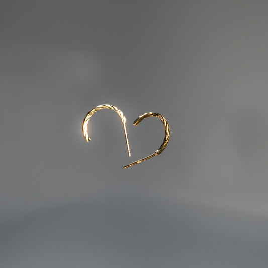 Ripple Hoop Earrings S